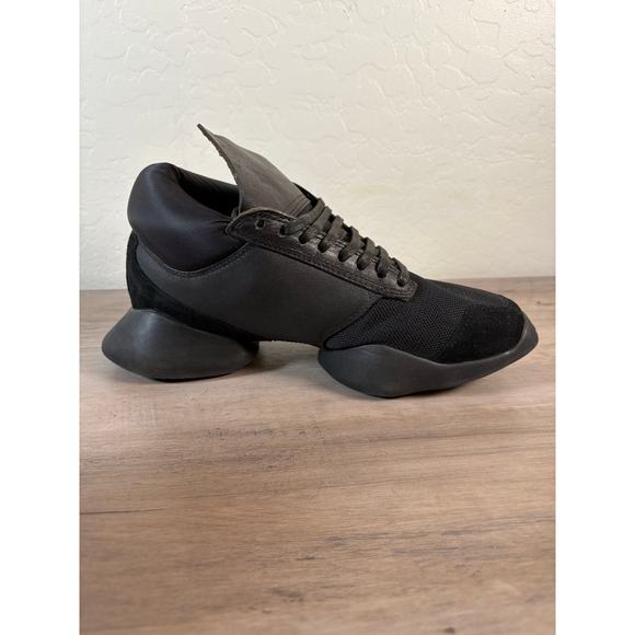 Rick Owens x‎ Adidas Men\'s Runner Shoes All Black Size 6 US 5.5 UK EUC main image 13